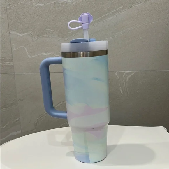 Stanley Blue and White Dining Thermos(NOT USED) - Picture 2 of 3